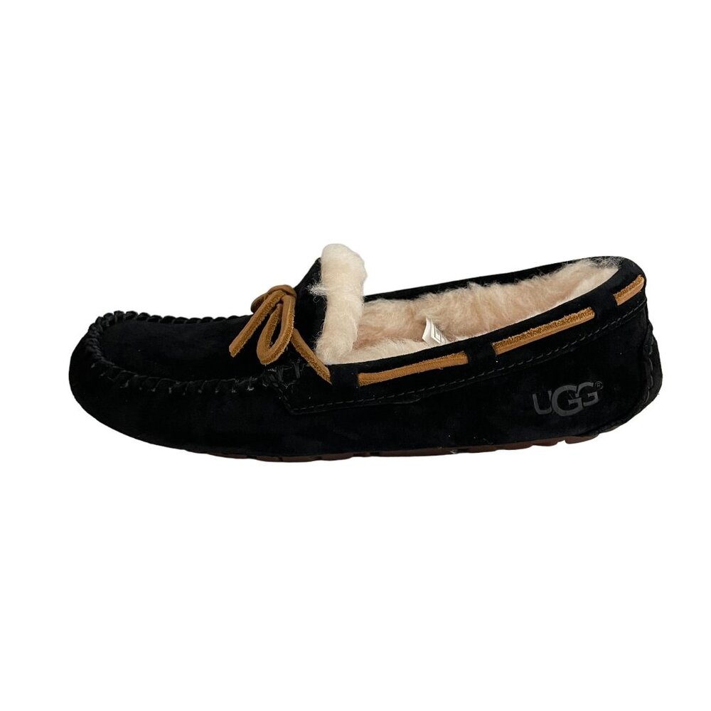 Ugg Women's Dakota Wool-Lined Suede Slipper Black, 5612, Size 5 NWOB - Picture 5 of 10